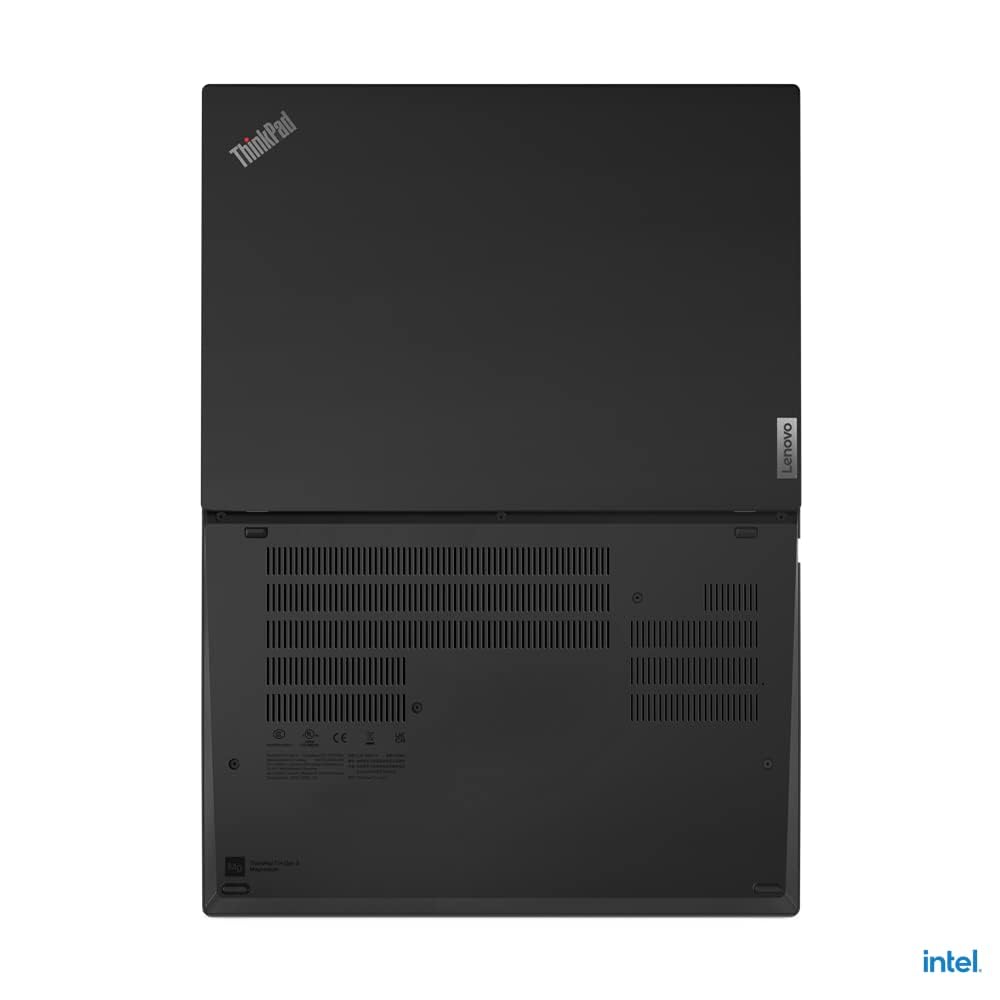 Lenovo Latest ThinkPad T14 Gen 3 Laptop, 12th Gen Intel i7-1260P (12 Cores), 14.0" FHD (1920 x 1200) IPS Anti-Glare, 24GB DDR4, 1TB SSD, Fingerprint Reader, 1080P Camera, 2.91 lbs, Win 11 Pro - Black - متجر الجيل العربي الرقمي