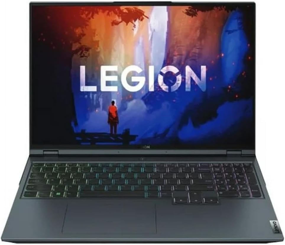 Lenovo Lenovo Legion 5 Pro 16ARH7H 16" Gaming Notebook Computer, AMD Ryzen 7 6800H, 16GB RAM, 1TB SSD, NVIDIA GeForce RTX 3070Ti, Windows 11 Home, Storm Grey - متجر الجيل العربي الرقمي