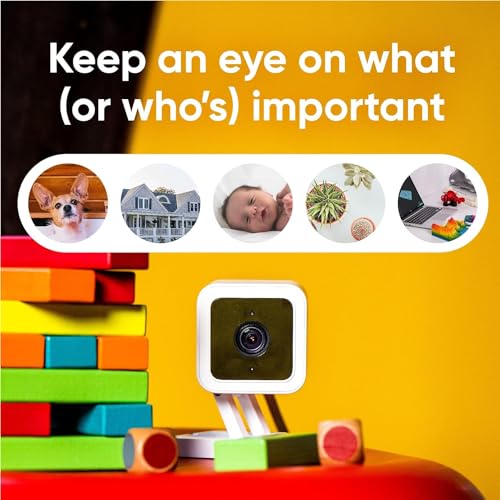 WYZE Cam v3 with Color Night Vision, Wired 1080p HD Indoor/Outdoor Video Camera, 2-Way Audio, Works with Alexa, Google Assistant, and IFTTT - متجر الجيل العربي الرقمي