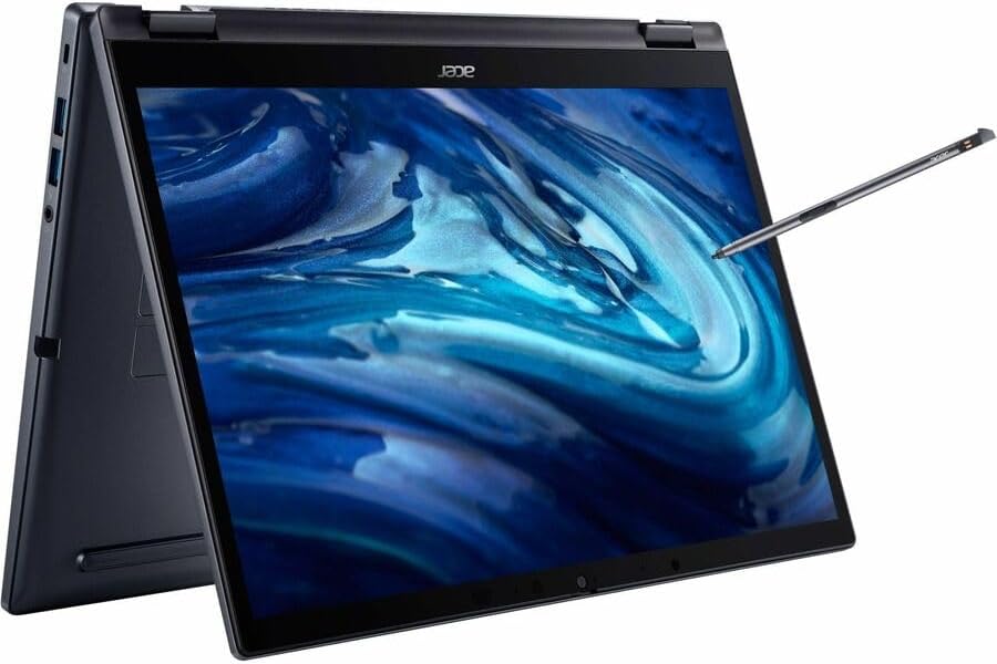 acer TravelMate Spin P4 P414RN-52 TMP414RN-52-711D 14" Touchscreen Convertible 2 in 1 Notebook - WUXGA - 1920 x 1200 - Intel Core i7 12th Gen i7-1260P Dodeca-core (12 Core) 2.10 GHz - 16 GB Total RAM - متجر الجيل العربي الرقمي