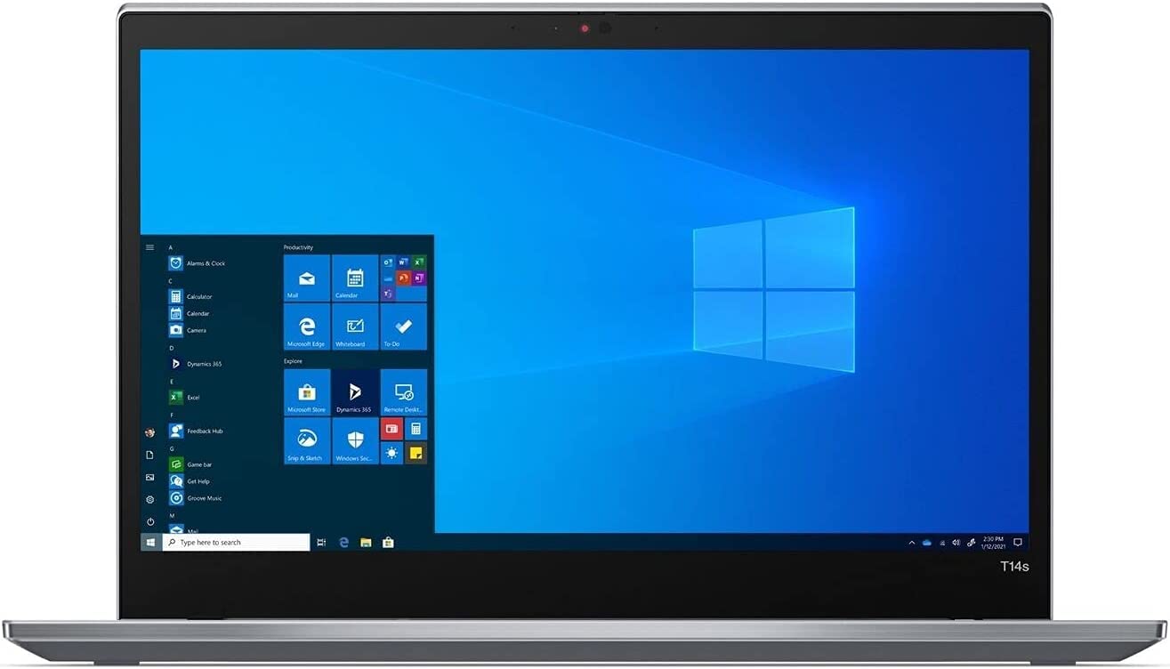 Lenovo 2023 ThinkPad T14 G3 14" WUXGA IPS Touch Laptop 12-Core Intel i7-1260P Iris Xe Graphics 48GB DDR4 2TB NVMe SSD WIFI 6E RJ45 HDMI Thunderbolt4 Fingerprint Backlit Windows 10 Pro w/RE USB - متجر الجيل العربي الرقمي