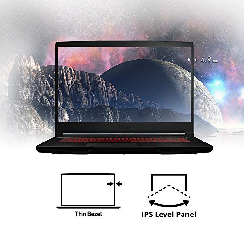 MSI GF65 Thin 9SD-004 15.6" 120Hz Gaming Laptop Intel Core i7-9750H GTX1660Ti 16GB 512GB NVMe SSD Win10Home - متجر الجيل العربي الرقمي