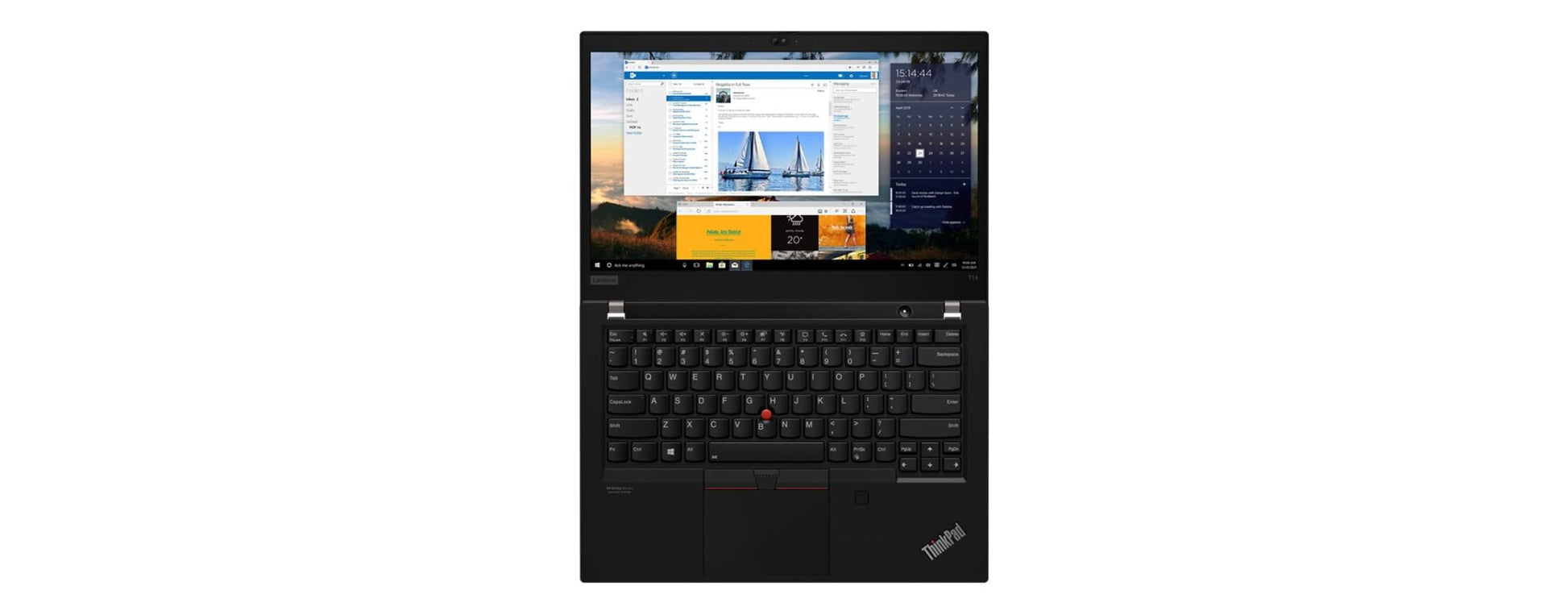 Lenovo 2023 ThinkPad T14 G3 14" WUXGA IPS Touch Laptop 12-Core Intel i7-1260P Iris Xe Graphics 48GB DDR4 2TB NVMe SSD WIFI 6E RJ45 HDMI Thunderbolt4 Fingerprint Backlit Windows 10 Pro w/RE USB - متجر الجيل العربي الرقمي