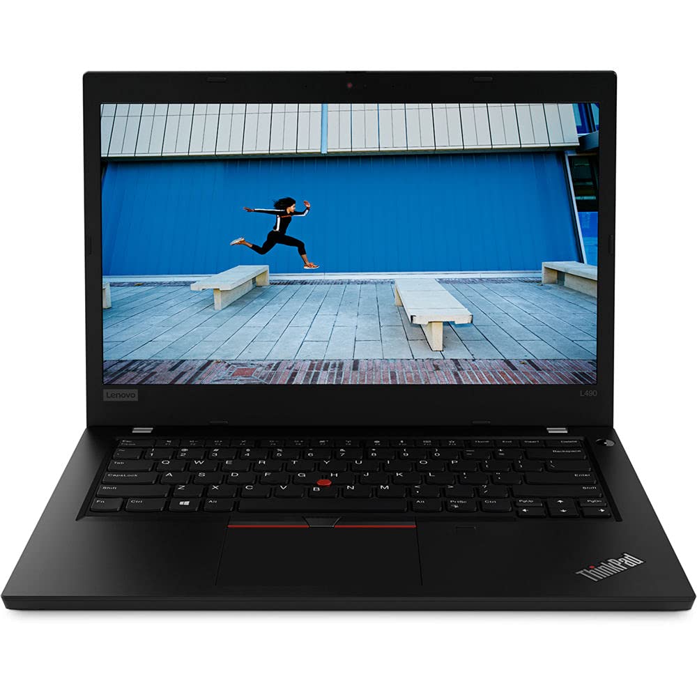 Lenovo ThinkPad L490 Laptop, 14" FHD (1920 x 1080), 8th Gen Intel Core i5-8265U, 8GB RAM, 256GB SSD,2, Windows 10 Pro (Renewed) - متجر الجيل العربي الرقمي