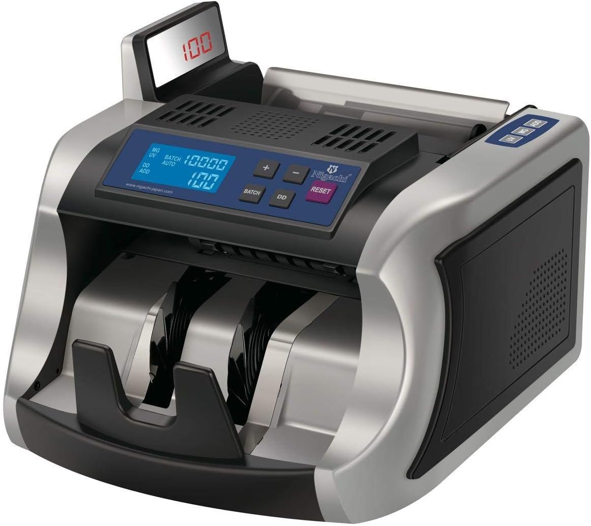 Nigachi NC-75 Currency Counting Machine with UV/MG Detection - متجر الجيل العربي الرقمي