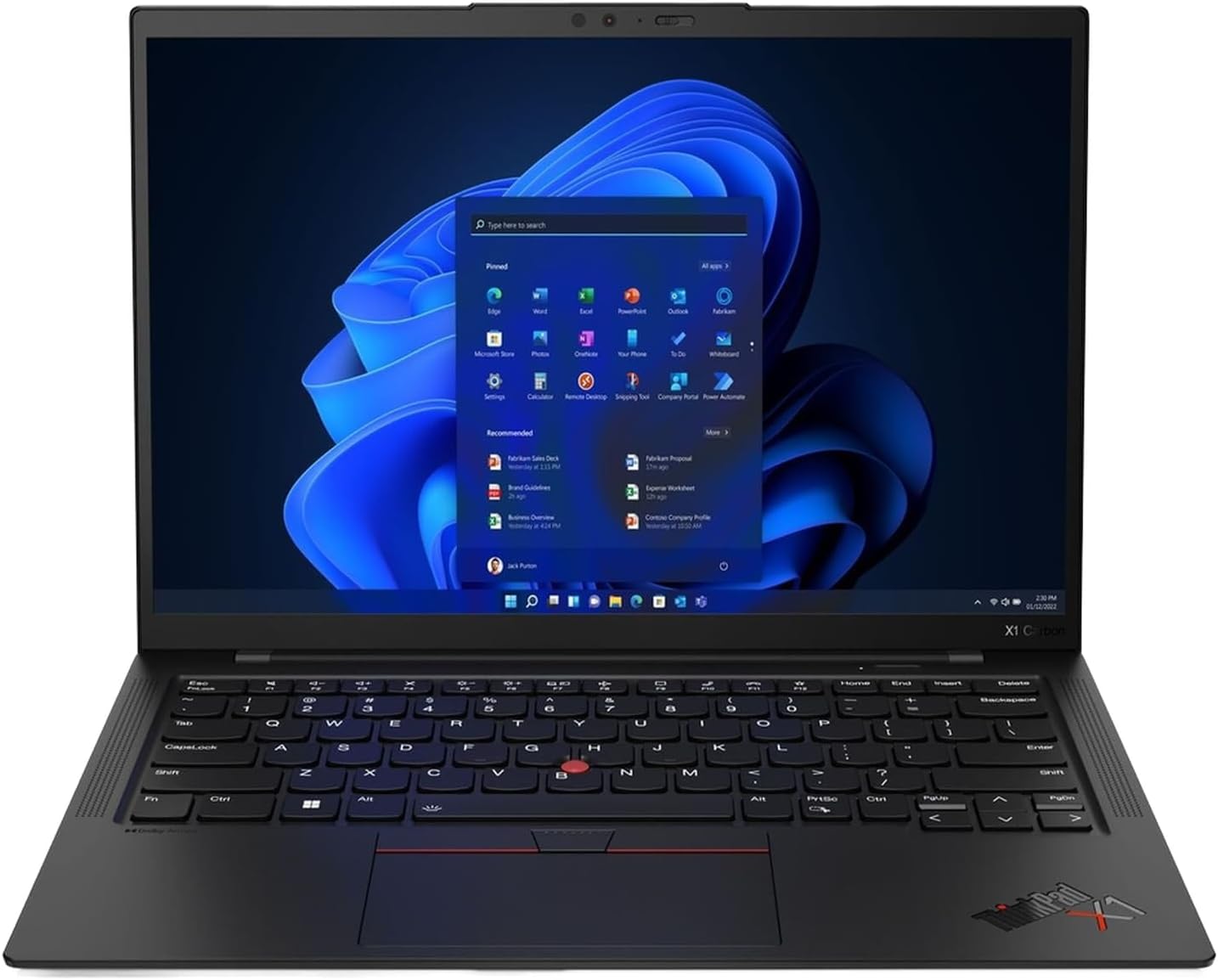 Lenovo ThinkPad X1 Carbon Gen 11 21HM002DUS Black Laptop, i7-1355U, 16GB, 512GB PCIe SSD, 14.0" IPS Touch Wide UXGA (1920x1200), Intel Iris Xe, Windows 11 Pro - متجر الجيل العربي الرقمي
