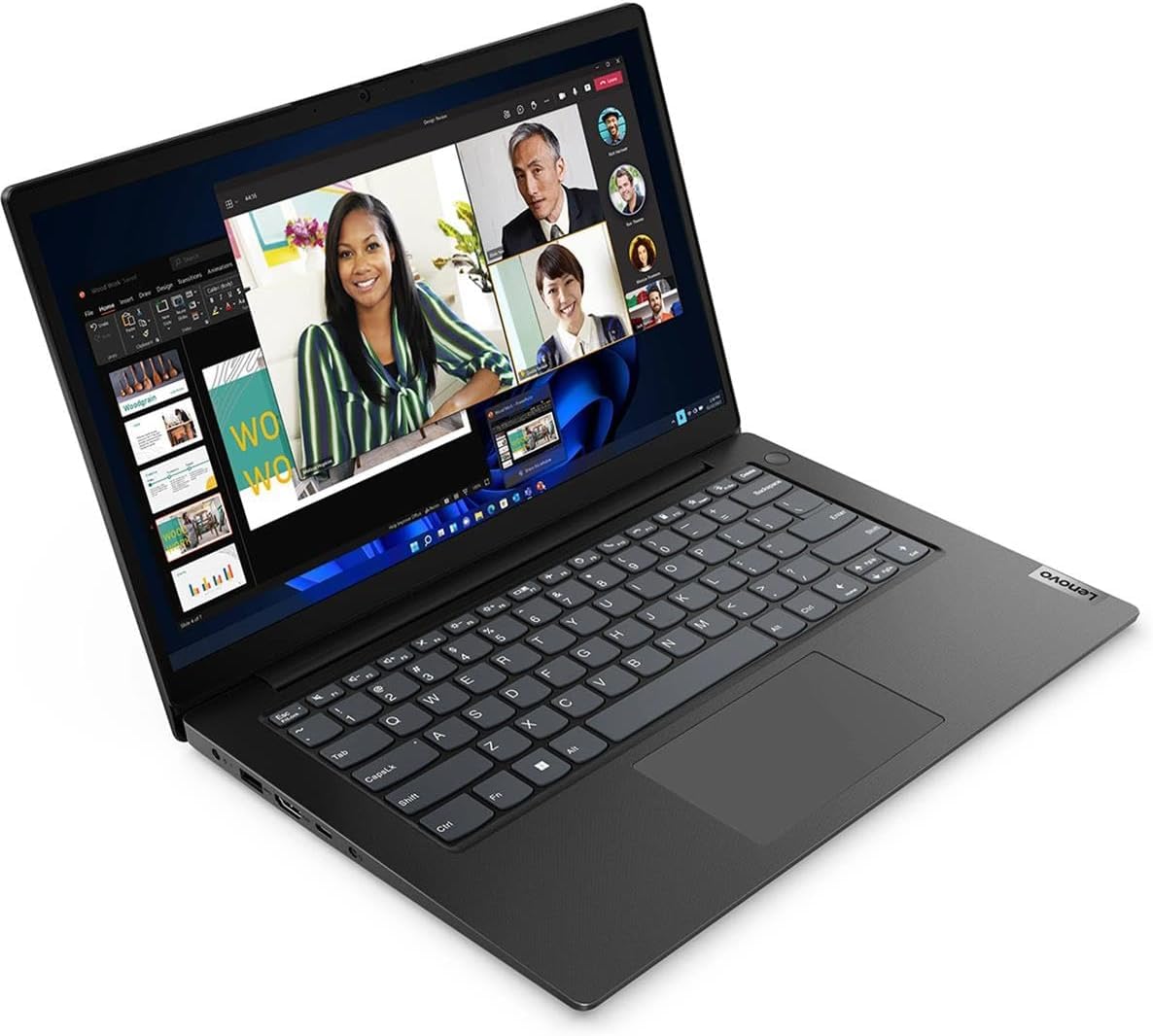 Lenovo V14-ARE 82DQ000PUS 14" Notebook - 1920 x 1080 - Ryzen 5 4500U - 8 GB RAM - 256 GB SSD - Iron Gray - Windows 10 Pro 64-bit - AMD Radeon Graphics - Twisted nematic (TN) - English Keyboard - - متجر الجيل العربي الرقمي