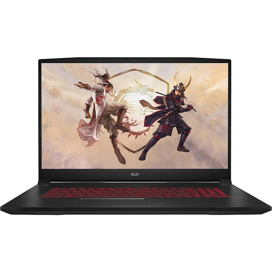 MSI Katana GF76 11UD Gaming Laptop, 2023, 17.3" 1920 x 1080 144 Hz, Intel Core i7-11800H 8-Core, NVIDIA GeForce RTX 3050 Ti 4GB, 16GB DDR4, 512GB SSD, Windows 11 Pro, Backlit Keyboard, Black - متجر الجيل العربي الرقمي