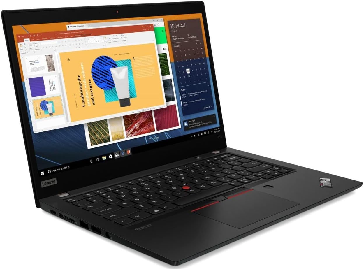 Lenovo ThinkPad X13 Home & Business Laptop (Intel i5-1135G7 4-Core, 8GB RAM, 256GB SSD, Intel Iris Xe, 13.3" 60Hz Wide UXGA (1920x1200), Fingerprint, Wifi, Bluetooth, Win 10 Pro) with Hub - متجر الجيل العربي الرقمي