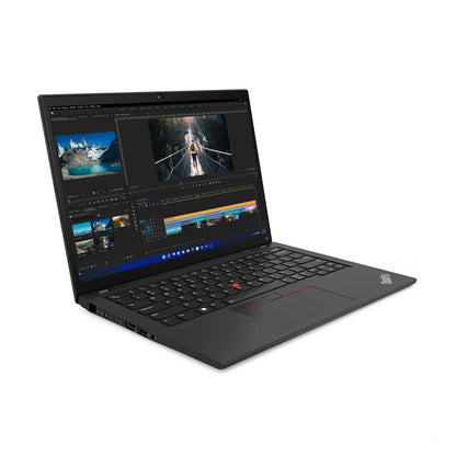 Lenovo Latest ThinkPad T14 Gen 3 Laptop, 12th Gen Intel i7-1260P (12 Cores), 14.0" FHD (1920 x 1200) IPS Anti-Glare, 24GB DDR4, 1TB SSD, Fingerprint Reader, 1080P Camera, 2.91 lbs, Win 11 Pro - Black - متجر الجيل العربي الرقمي