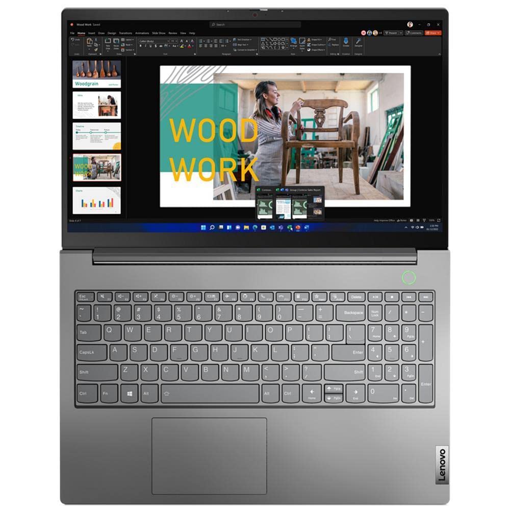 Lenovo ThinkBook 15 15.6-Inch FHD Intel i7-1255U NVIDIA Geforce MX550 2GB 16GB RAM 512GB SSD W10/11 Pro Laptop - متجر الجيل العربي الرقمي