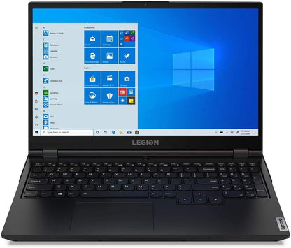 Lenovo Legion 5 15.6" Full HD Gaming Notebook Computer, Intel Core i7-10750H 2.6GHz, 16GB RAM, 256GB SSD, NVIDIA GeForce GTX 1660 Ti 6GB, Windows 10 Home, Phantom Black - متجر الجيل العربي الرقمي
