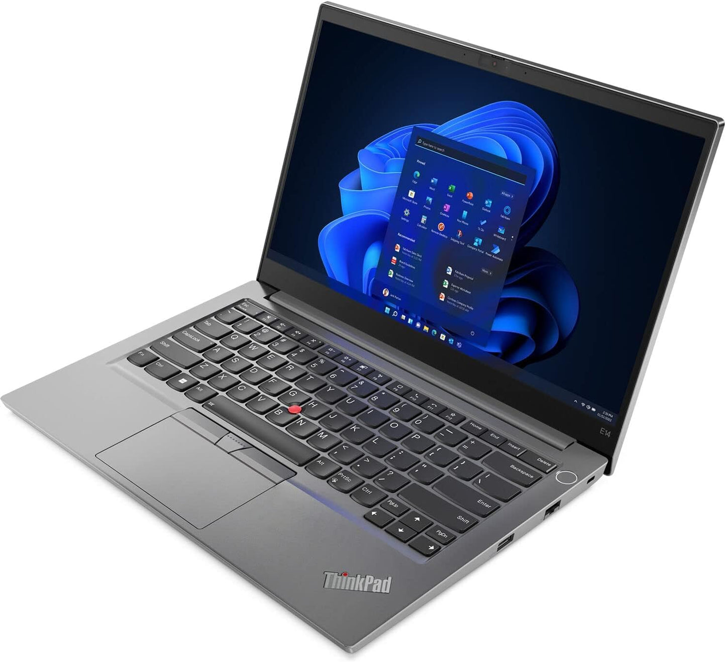 Lenovo ThinkPad E14 Gen 4 Business Laptop (14" FHD Touchscreen, Intel Core i5-1235U, 16GB RAM, 1TB SSD, 10-Core Beat i7-1165G7) Backlit, Fingerprint, 1080P Webcam, Narrow Bezel, Win 11 Pro - 2024 - متجر الجيل العربي الرقمي
