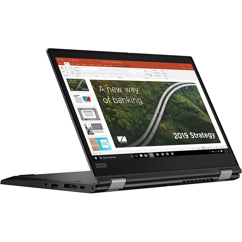 Lenovo - ThinkPad L13 Yoga 2-in-1 13.3" Touch-Screen Laptop - Intel Core i5-1021U - 8GB Memory - 256GB SSD - Black - متجر الجيل العربي الرقمي