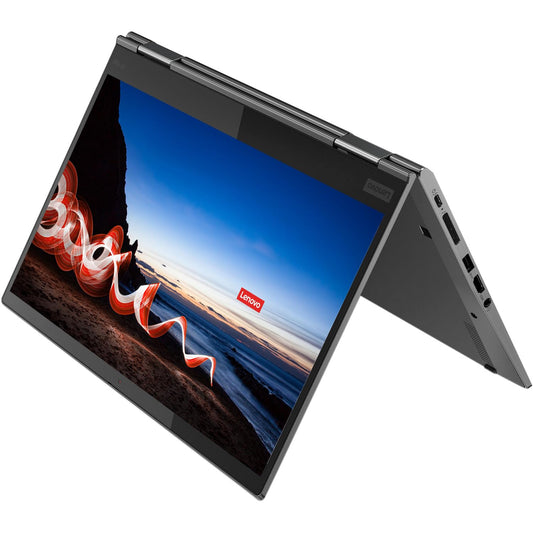 Lenovo ThinkPad X1 Yoga (Gen 5) i7-10610U 1.8Ghz 14" 2-in-1 Laptop, 16GB RAM, 512GB NVMe SSD,1080p, Thunderbolt 3, Windows 10 Pro (Renewed) - متجر الجيل العربي الرقمي