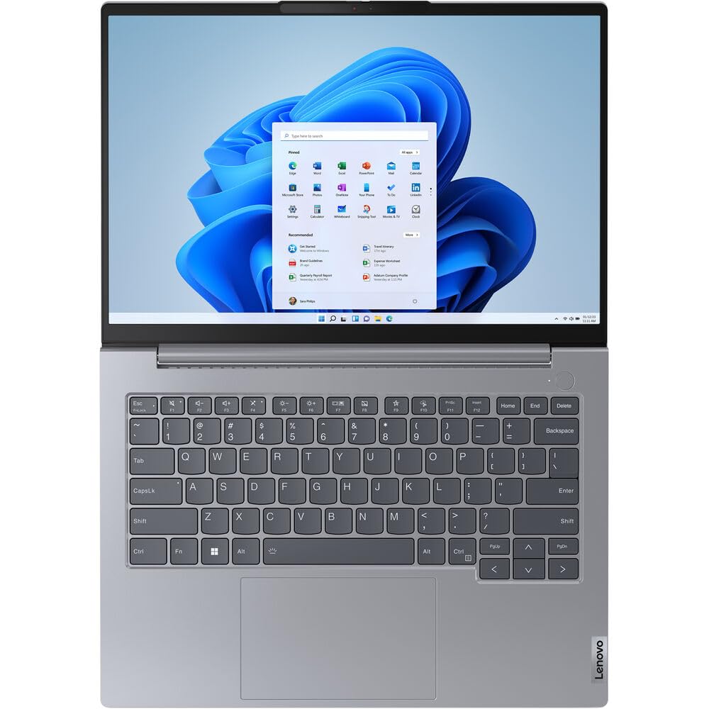 Lenovo 2023 ThinkPad T14 G3 14" WUXGA IPS Touch Laptop 12-Core Intel i7-1260P Iris Xe Graphics 48GB DDR4 2TB NVMe SSD WIFI 6E RJ45 HDMI Thunderbolt4 Fingerprint Backlit Windows 10 Pro w/RE USB - متجر الجيل العربي الرقمي