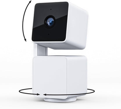 WYZE Cam Pan v3 Indoor/Outdoor IP65-Rated 1080p Pan/Tilt/Zoom Wi-Fi Smart Home Security Camera with Motion Tracking for Baby & Pet, Color Night Vision, 2-Way Audio, Works with Alexa & Google Assistant - متجر الجيل العربي الرقمي