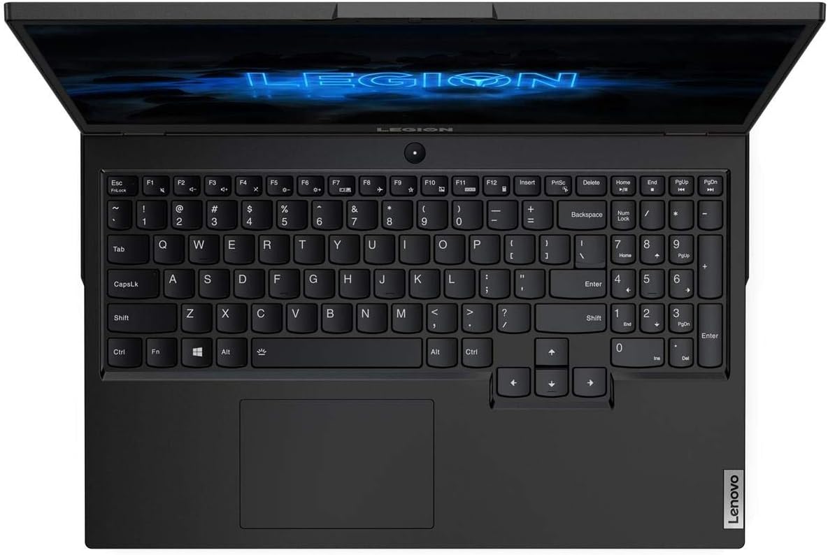 Lenovo Legion 5 15.6" Full HD Gaming Notebook Computer, Intel Core i7-10750H 2.6GHz, 16GB RAM, 256GB SSD, NVIDIA GeForce GTX 1660 Ti 6GB, Windows 10 Home, Phantom Black - متجر الجيل العربي الرقمي