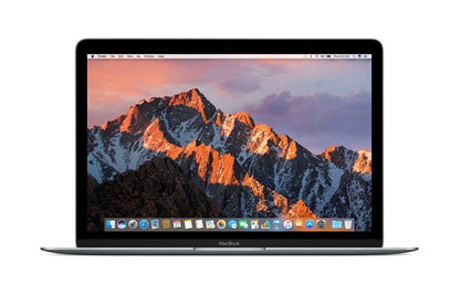 2017 Apple Macbook with 1.2GHz Intel Core m3 (12-inch, 8GB RAM, 256GB SSD Storage) Space Gray (Renewed) - متجر الجيل العربي الرقمي