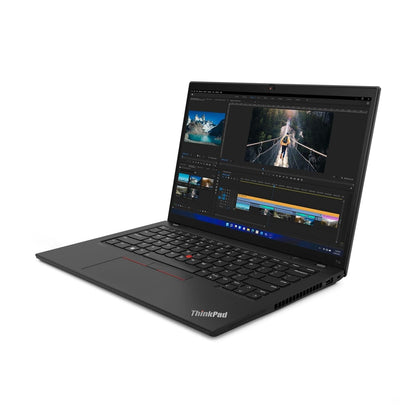 Lenovo Latest ThinkPad T14 Gen 3 Laptop, 12th Gen Intel i7-1260P (12 Cores), 14.0" FHD (1920 x 1200) IPS Anti-Glare, 24GB DDR4, 1TB SSD, Fingerprint Reader, 1080P Camera, 2.91 lbs, Win 11 Pro - Black - متجر الجيل العربي الرقمي