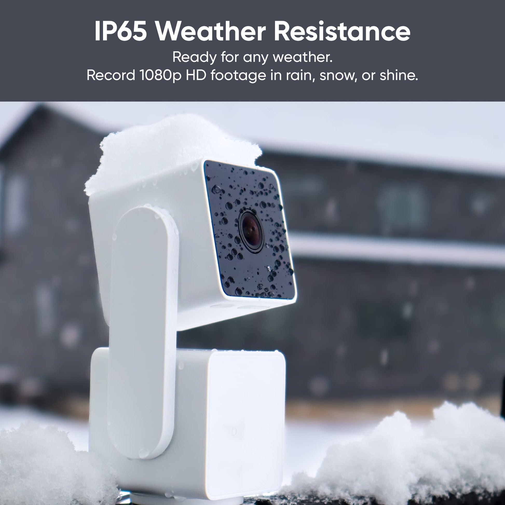 WYZE Cam Pan v3 Indoor/Outdoor IP65-Rated 1080p Pan/Tilt/Zoom Wi-Fi Smart Home Security Camera with Motion Tracking for Baby & Pet, Color Night Vision, 2-Way Audio, Works with Alexa & Google Assistant - متجر الجيل العربي الرقمي