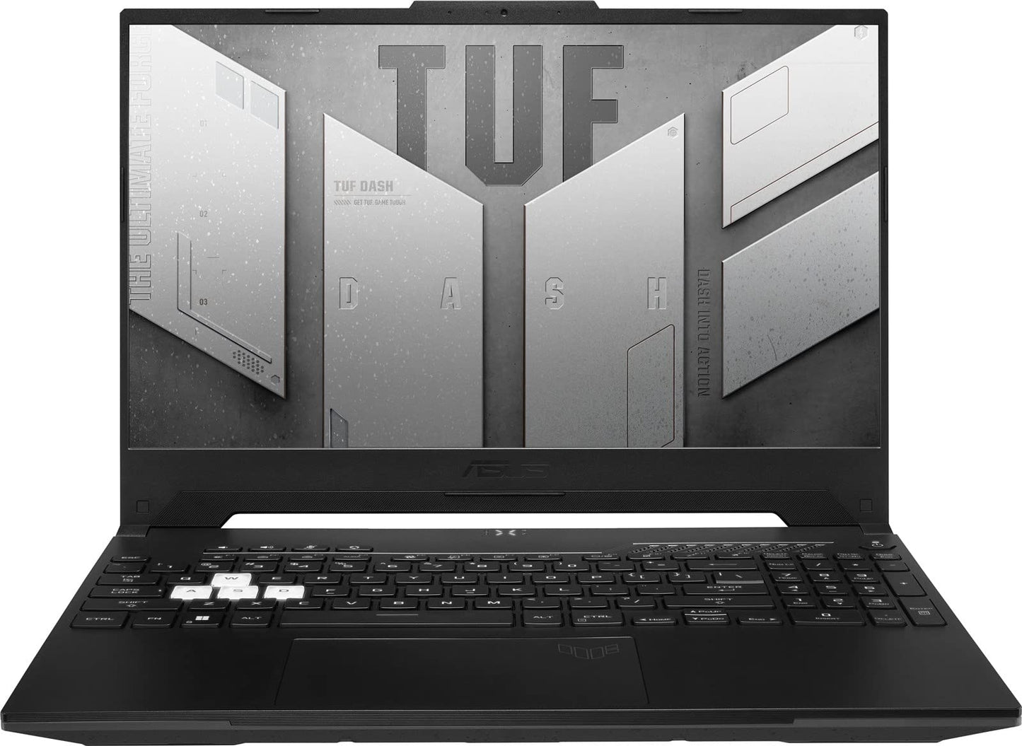 EXCaliberPC 2022 ASUS TUF Dash F15 FX517ZR-F15.I73070 Enthusiast (i7-12650H, 16GB RAM, 2TB NVMe SSD, RTX 3070 8GB, 15.6" FHD 144Hz, Windows 11) Gaming Notebook - متجر الجيل العربي الرقمي