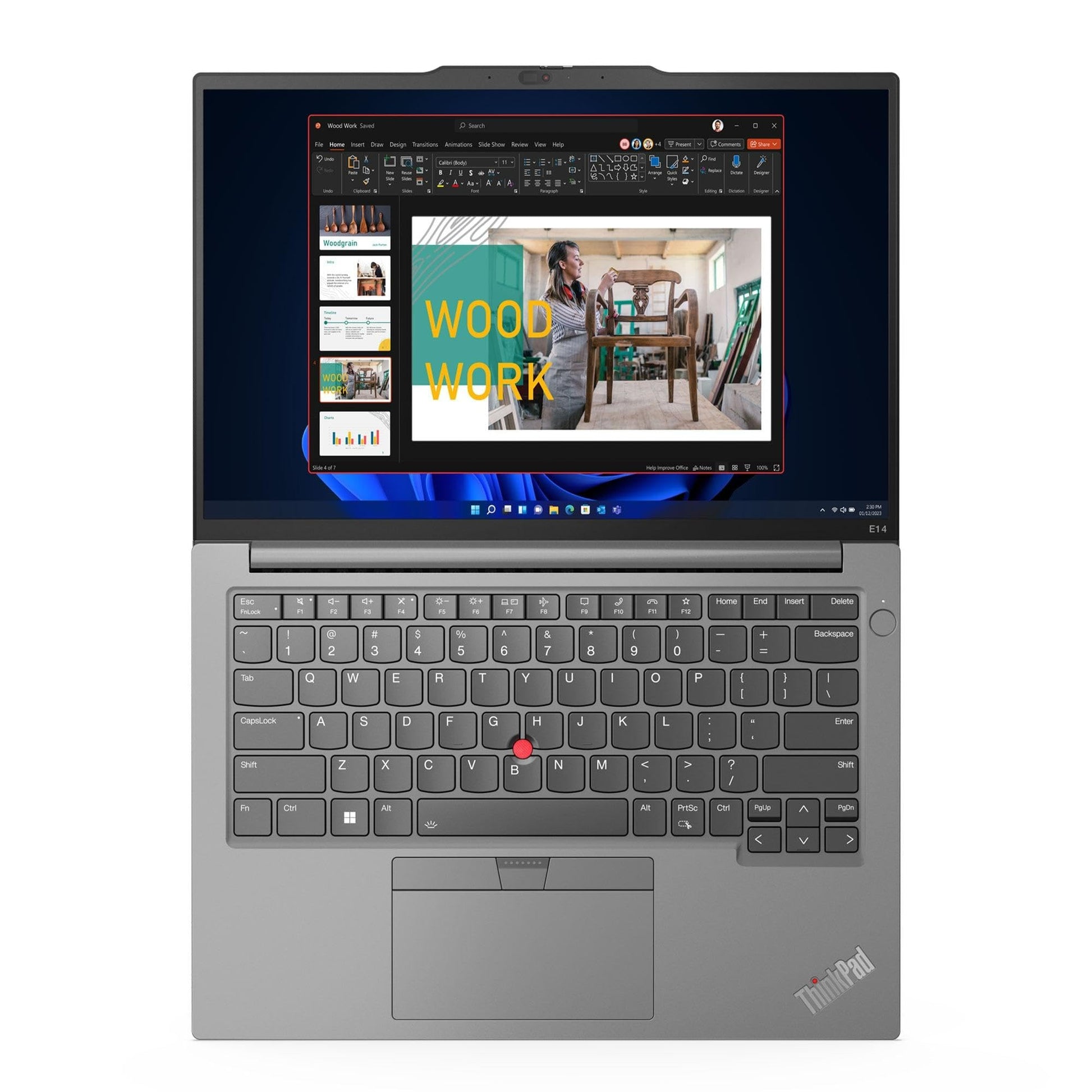 Lenovo ThinkPad E14 Gen 5 14" WUXGA IPS Laptop | Intel i7-1355U 10-Core | Iris Xe Graphics | Backlit Keyboard | Fingerprint | Thunderbolt 4 | WiFi 6 | 16GB DDR4 1TB SSD | Win10 Pro - متجر الجيل العربي الرقمي