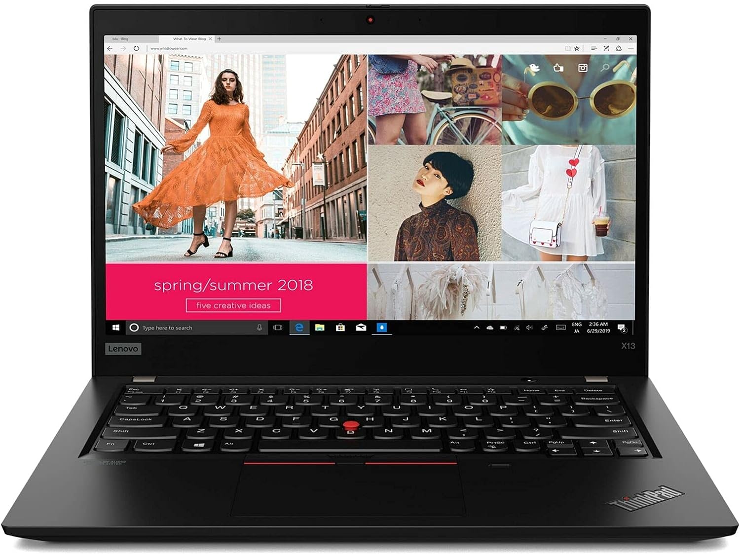 Lenovo ThinkPad X13 Gen 1 20T2003YUS 13.3" Notebook - 1920 x 1080 - Core i7 i7-10510U - 16 GB RAM - 256 GB SSD - Windows 10 Pro 64-bit - Intel UHD Graphics - متجر الجيل العربي الرقمي