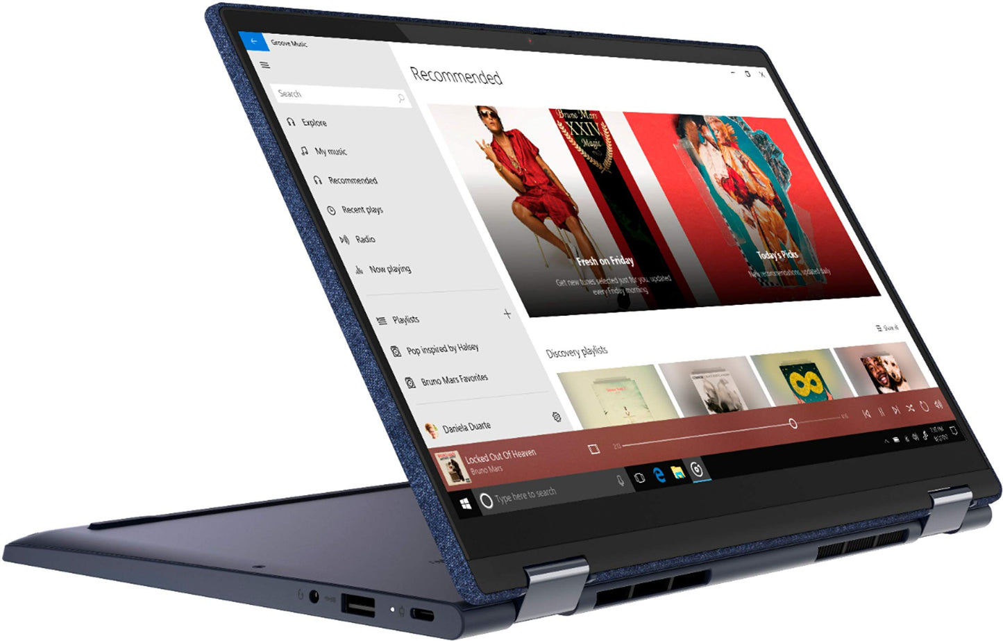 Lenovo - ThinkPad L13 Yoga 2-in-1 13.3" Touch-Screen Laptop - Intel Core i5-1021U - 8GB Memory - 256GB SSD - Black - متجر الجيل العربي الرقمي