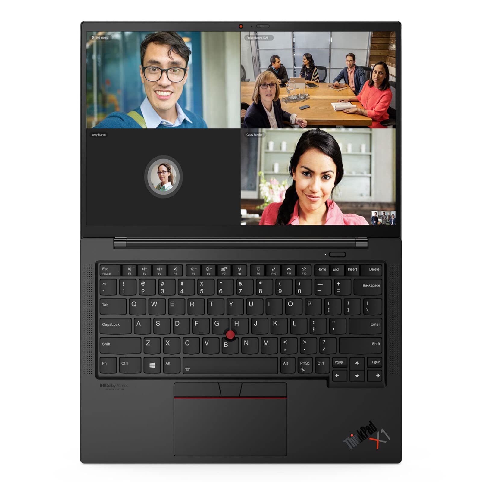 Lenovo Gen 9 ThinkPad X1 Carbon Laptop with Intel i7-1185G7 vPro Processor, 14" WUXGA 100%sRGB Anti-Glare Display, 16GB RAM, 512GB SSD, 2.49lbs, Carbon Fiber, Win11 Pro, & Three Year Premier Warranty - متجر الجيل العربي الرقمي