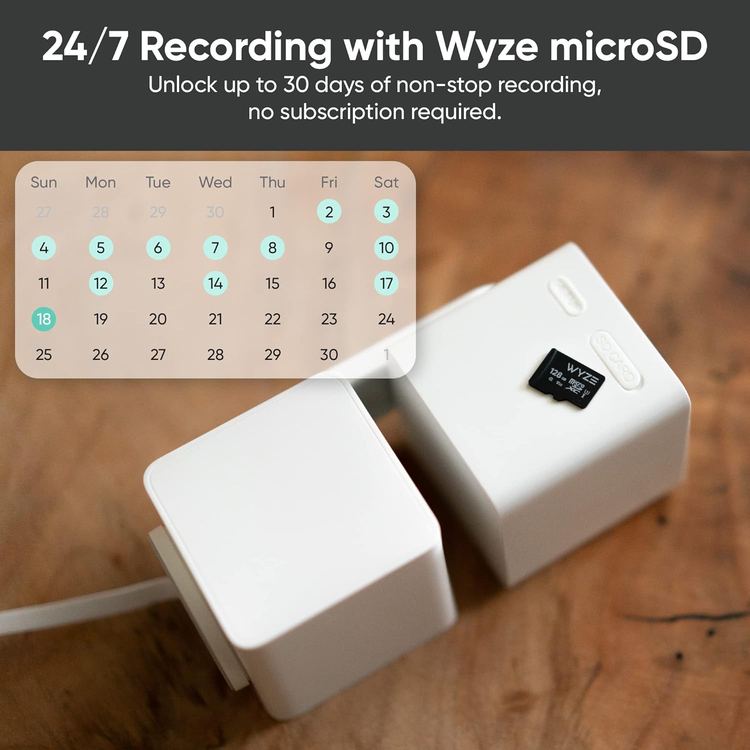 WYZE Cam Pan v3 Indoor/Outdoor IP65-Rated 1080p Pan/Tilt/Zoom Wi-Fi Smart Home Security Camera with Motion Tracking for Baby & Pet, Color Night Vision, 2-Way Audio, Works with Alexa & Google Assistant - متجر الجيل العربي الرقمي