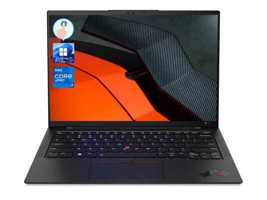 Lenovo ThinkPad X1 Carbon Gen 10 Business Laptop, 14" WUXGA IPS Touchscreen, Core i7-1270P vPro Processor, Windows 11 Pro, 32GB RAM, 512GB SSD, WIFI, Bluetooth, Webcam, Long Battery Life, TDU - متجر الجيل العربي الرقمي