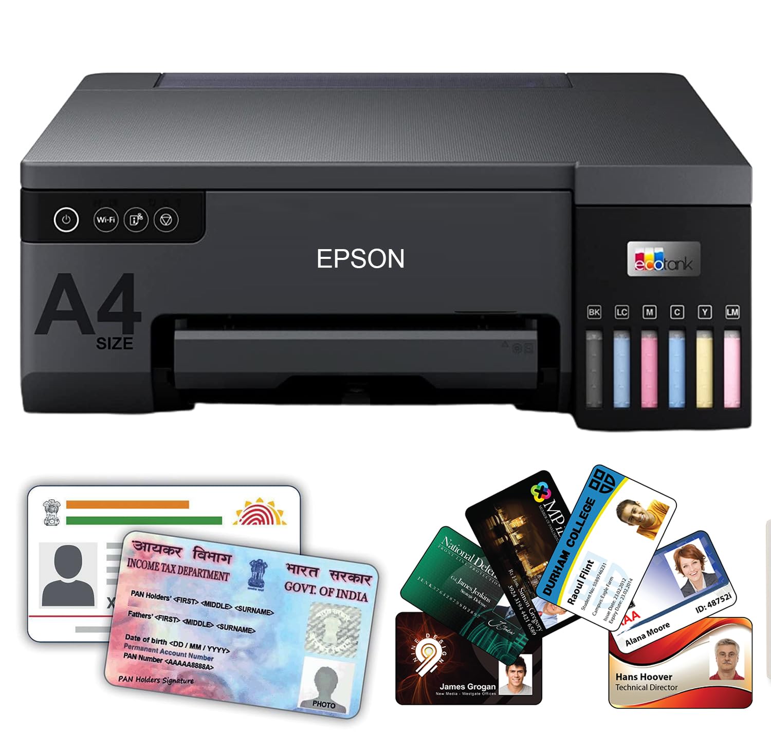 EcoTank L8050 | A4 Size 6 Color Printer | 3D Printer | (with EPSON Ink) | PVC Card Print | 2023 Model | with USB Cable Extra - متجر الجيل العربي الرقمي