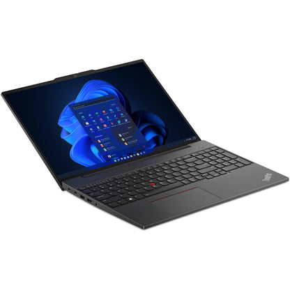 Lenovo ThinkPad E16 Business Laptop (16" FHD+ Anti-glare, Intel 13th Gen 10-Core i7-1355U, 40GB RAM, 1TB SSD), Backlit, Fingerprint Reader, FHD Webcam, Ethernet, Wi-Fi 6, Win 11 Pro, Black, 2024 - متجر الجيل العربي الرقمي