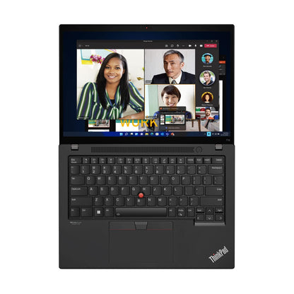 Lenovo Latest ThinkPad T14 Gen 3 Laptop, 12th Gen Intel i7-1260P (12 Cores), 14.0" FHD (1920 x 1200) IPS Anti-Glare, 24GB DDR4, 1TB SSD, Fingerprint Reader, 1080P Camera, 2.91 lbs, Win 11 Pro - Black - متجر الجيل العربي الرقمي