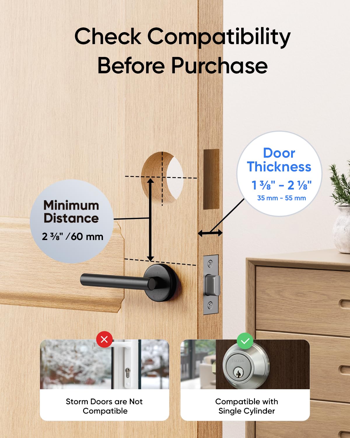 eufy Security Video Smart Lock S330, Chime Included, 3-in-1 Camera+Doorbell+Fingerprint Keyless Entry,BHMA, WiFi Door Lock,App Remote Control,2K HD,No Monthly Fee,SD Card Required - متجر الجيل العربي الرقمي