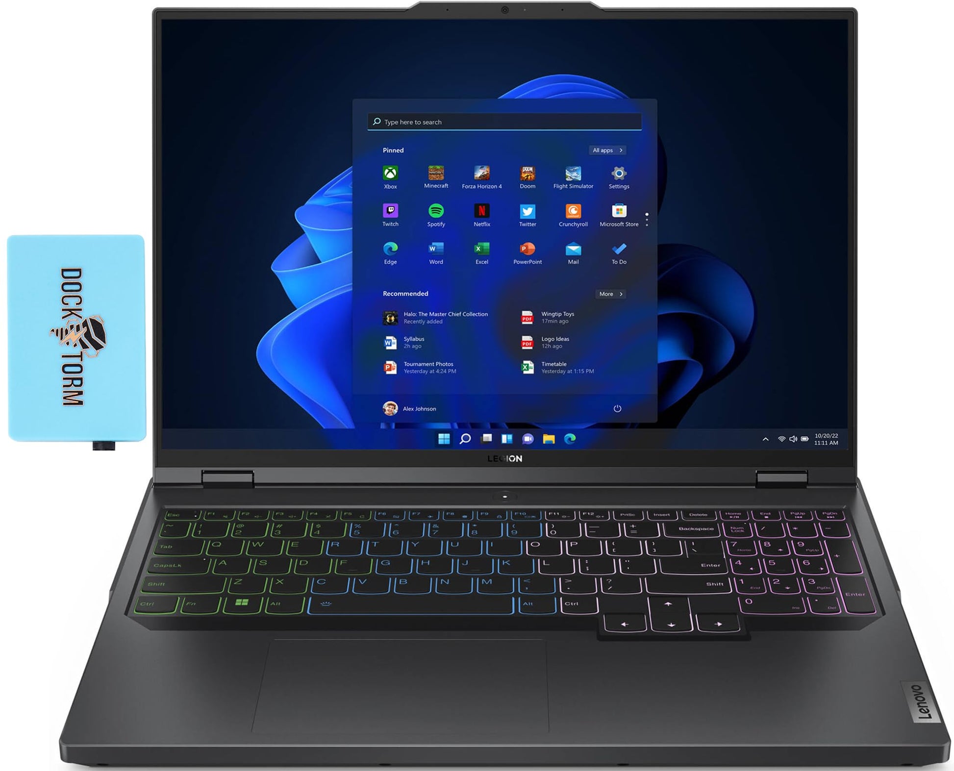 Lenovo LEGION Pro 5i Gaming Laptop 16.0" 165 Hz IPS WQXGA (Intel i9-13900HX, GeForce RTX 4060 8GB GDDR6, 32GB DDR5, 1TB SSD, Per Key RGB Backlit KYB, WiFi 6E, Win 11 Home) w/DKZ Hub - متجر الجيل العربي الرقمي