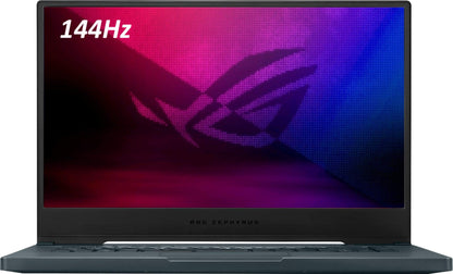 ASUS ROG Zephyrus M15 15.6" Full HD 144HZ Gaming Laptop, Core i7-10750H, RGB Backlit Keyboard, Bluetooth, HDMI Output, NVIDIA GeForce GTX 1660 Ti Graphics, Windows 10, Gray (16GB RAM | 512GB PCIe SSD) - متجر الجيل العربي الرقمي