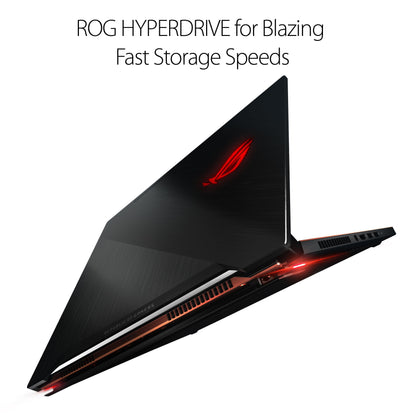 Asus ROG Zephyrus S Ultra Slim Gaming Laptop, 15.6” 144Hz IPS Type FHD, GeForce RTX 2070, Intel Core i7-8750H, 16GB DDR4, 512GB PCIe Nvme SSD, Aura Sync RGB, Windows 10 64-bit, GX531GW-AS76 .62” Thin - متجر الجيل العربي الرقمي