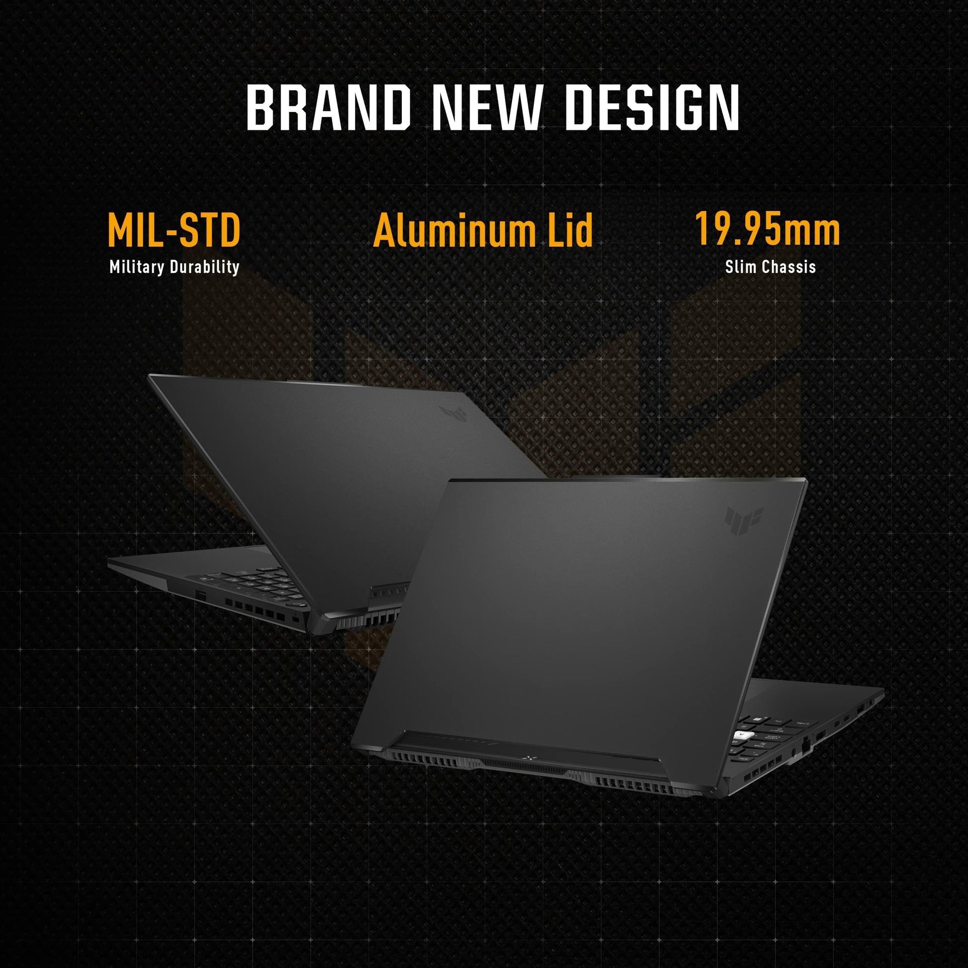 ASUS TUF Dash 15 (2022) Gaming Laptop, 15.6" 144Hz FHD Display, Intel Core i7-12650H, GeForce RTX 3060, 16GB DDR5, 512GB SSD, Thunderbolt 4, Windows 11 Home, Off Black, FX517ZM-AS73 - متجر الجيل العربي الرقمي