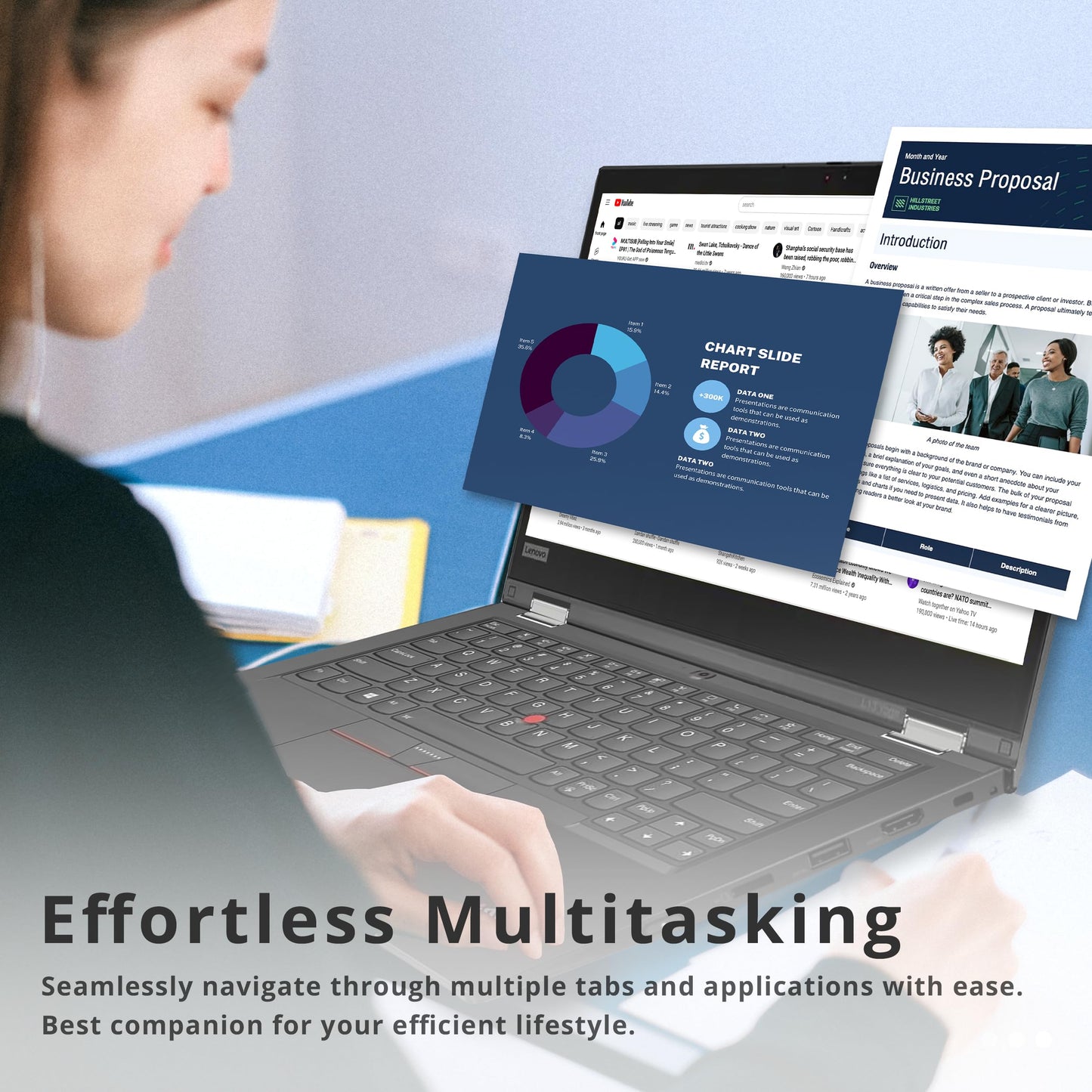 Lenovo - ThinkPad L13 Yoga 2-in-1 13.3" Touch-Screen Laptop - Intel Core i5-1021U - 8GB Memory - 256GB SSD - Black - متجر الجيل العربي الرقمي