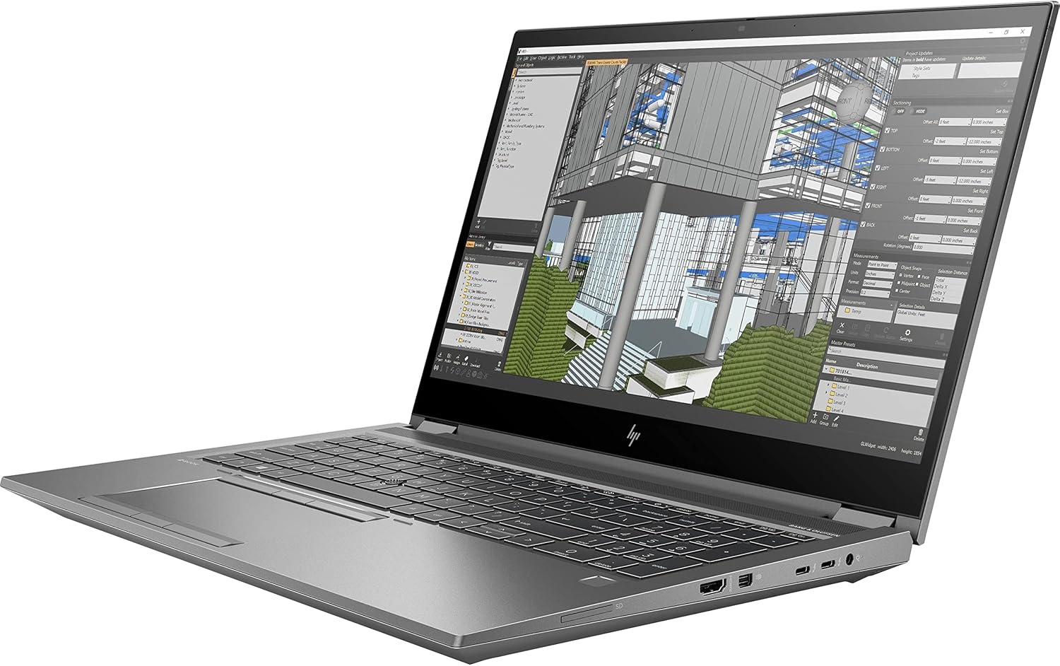 HP ZBook Fury 15 G8 15.6" Mobile Workstation - Full HD - 1920 x 1080 - Intel Core i7 11th Gen i7-11850H Octa-core (8 Core) 2.50 GHz - 32 GB RAM - 512 GB SSD - متجر الجيل العربي الرقمي