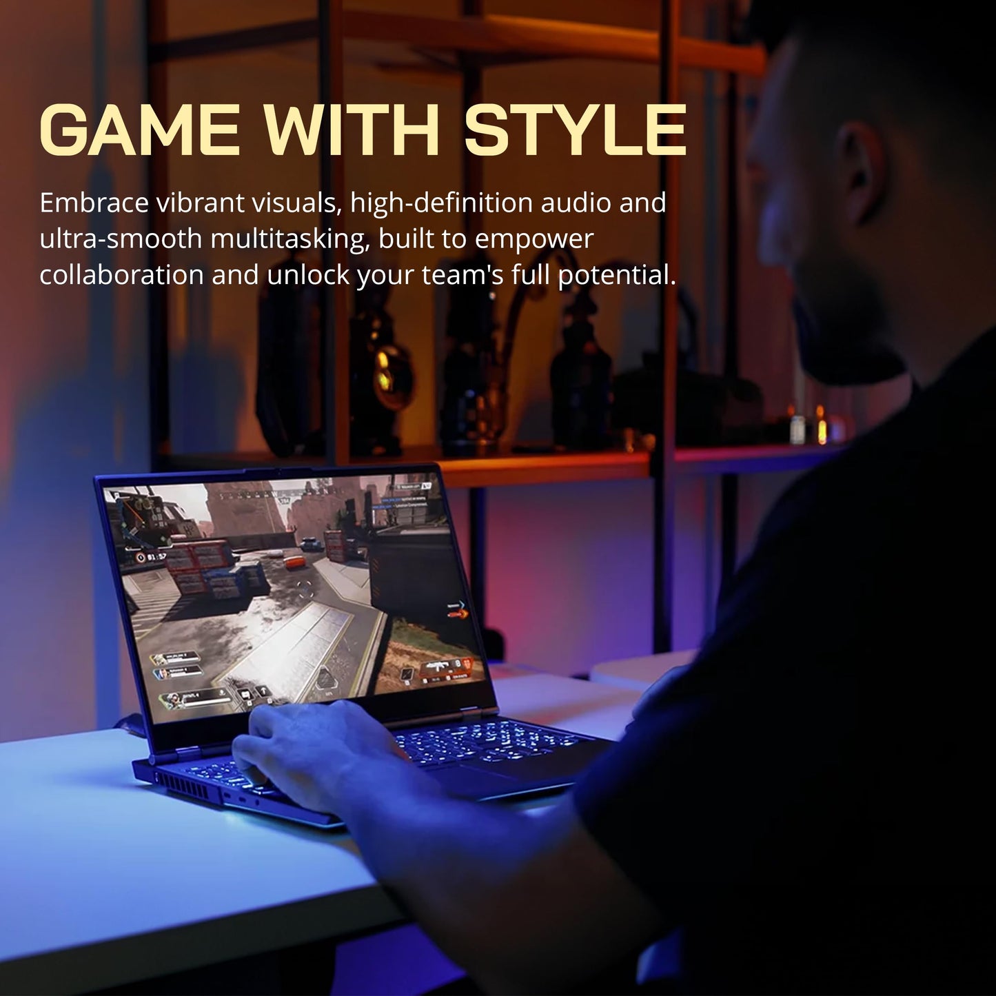 Lenovo Legion 5 Pro 16" Gaming Laptop (13th Gen Intel Core i7-13700HX, 32GB DDR5 RAM, 1TB SSD, NVIDIA GeForce RTX 4060, 165Hz Display,Microsoft® Windows 11 Home (64-bit) - متجر الجيل العربي الرقمي